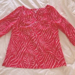 100% silk classic Lilly Pulitzer style